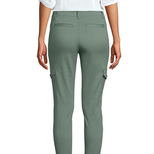 Pantalones chinos de mujer de primera calidad, material de poliéster y algodón, ligeros, tallas grandes, ideales para caminar y viajar. - Product Image 2