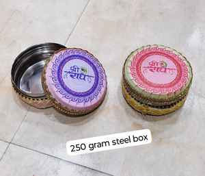 Boîte décorative multifonction en acier inoxydable pour couples, idéale pour les baby showers, les mariages, les festivals et les fêtes – Cadeau parfait - Product Image 2