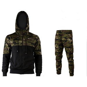Winter Fashion Casual Breathable Plus Size Hooded Solid Eco-Friendly Tracksuit Set for Men <b>Women</b> Training 100% Cotton <b>Jacket</b> - Product Image 4