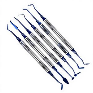 Herramientas Manuales para Restauración Dental de Composite, 6 Piezas, Acero Inoxidable, Antiadherentes, CE ISO Clase I, Venta al Por Mayor de Fábrica - Product Image 1