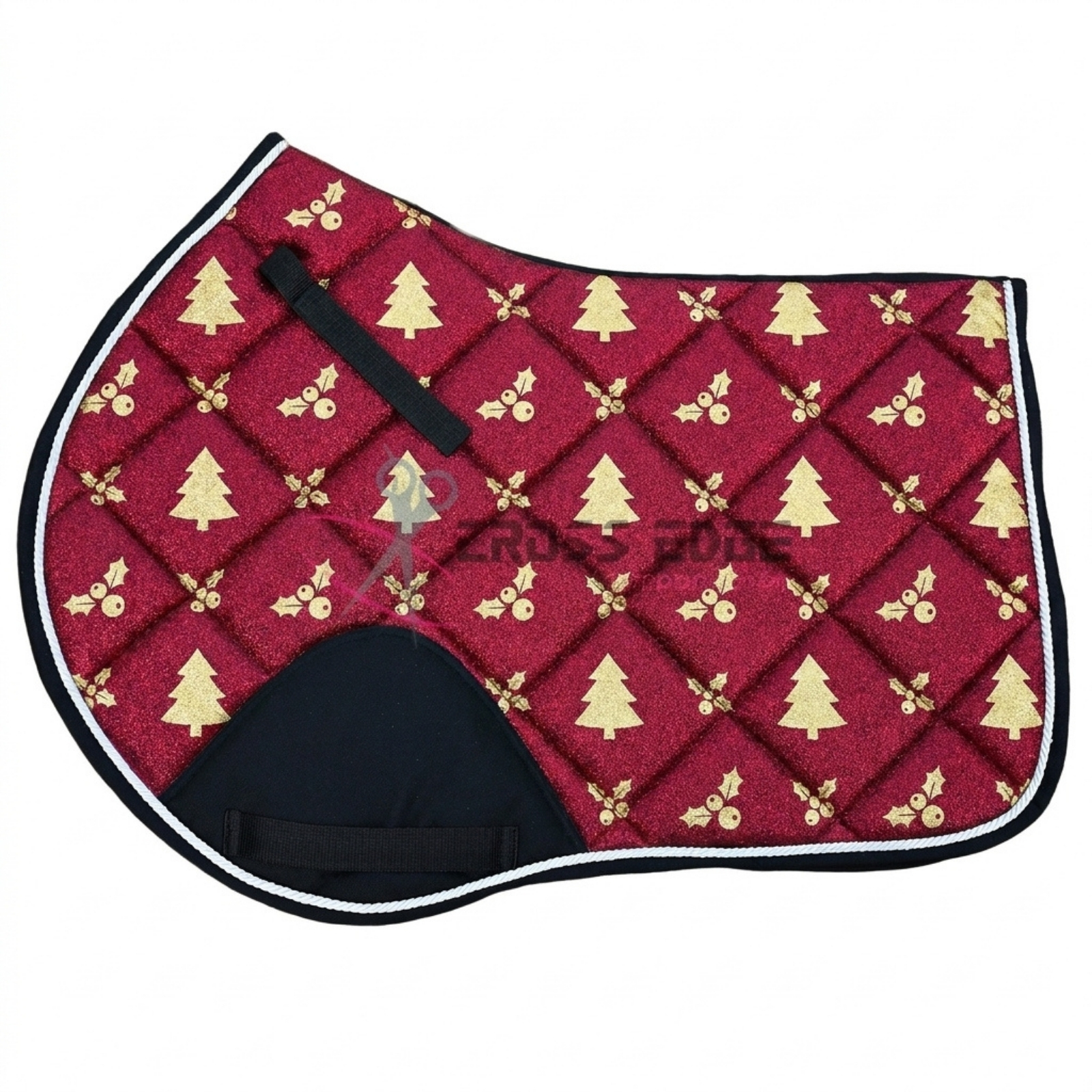 Tapis de selle rouge