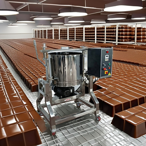 Sahith 40KG Chocolate Melanger Powerful Motor for <b>Wood</b> <b>Crusher</b> Tool Bulk Chocolate Featuring Core Gearbox Component Tilting - Product Image 1