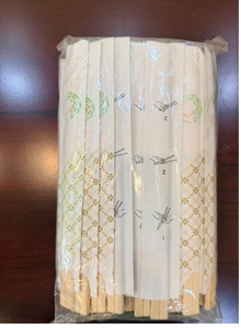 Baguettes en bois blanc de qualité supérieure, emballées individuellement, réutilisables, design traditionnel, couverts pour cadeaux d'affaires et événements - Product Image 3