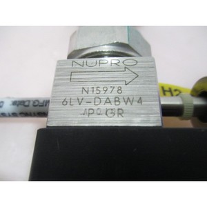 Vanne d'arrêt NUPRO 6LV-DABW4-P-GR, Insync Systems - Équipements et pièces semi-conductrices d'occasion fiables à l'échelle mondiale - Product Image 1