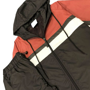 Veste coupe-vent pour homme, dernière conception du fabricant, logo personnalisé, couleur unie, en vente - Product Image 2