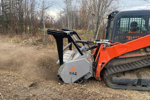 Wholesale for BL Forestry Mulcher <b>Wood</b> Chipper Heavy Duty Diesel Powered Skid Steer Loader Attachment for Construction Works - Product Image 2