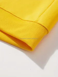 Hot Search Sweat à capuche d'hiver doublé 100% coton pour hommes coupe surdimensionnée avec sérigraphie numérique et soie sweat à capuche à motif solide - Product Image 4