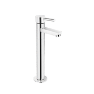 Grifo de Lavabo 9321 Monomando de Pared, Acero Inoxidable, Moderno y Sostenible, para Casa o Villa - Product Image 1