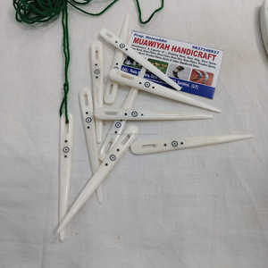 Aiguille en os sculptée, outils de crochet et de tricot durables faits à la main pour artisans, projets de bricolage et artisanat traditionnel - Product Image 6