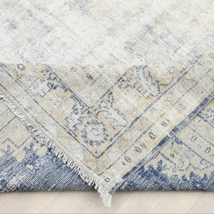 Alfombra Knots Vibrante Tejida a Mano en Turquía, Lana/Seda, Diseños Florales Modernos, Ecológica, Antideslizante, Resistente a la Suciedad, Apta para Mascotas, Delgada - Product Image 1