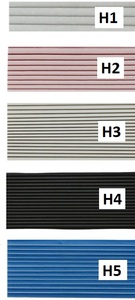 มู่ลี่รังผึ้งแบบปรับด้วยมือสำหรับหน้าต่างฝรั่งเศส - Product Image 3