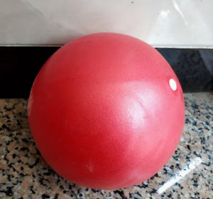 Ballons de yoga HAWK SPORTS INDUSTRIES rose, bleu, violet, PVC lisse, antidérapants, pour l'équilibre, l'exercice et la remise en forme, avec pompe, pour adultes - Product Image 6