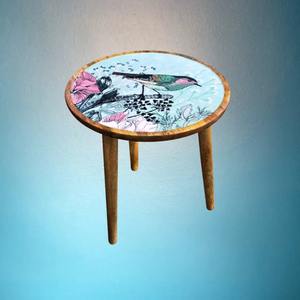 Mesa Auxiliar de Madera de Mango Sólida de Alta Calidad, con Acabado Profesional, para Dormitorio, Hogar, Hospital, Escuela o Taller - Product Image 3