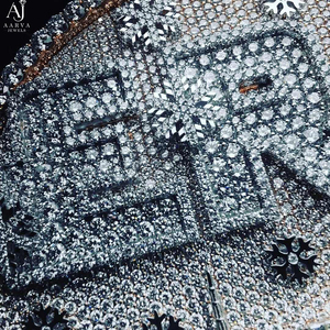 Pendentif de luxe en moissanite pour usage quotidien, bijoux raffinés, fabriqué par un exportateur indien, avec support de fabrication professionnel disponible en promotion. - Product Image 1