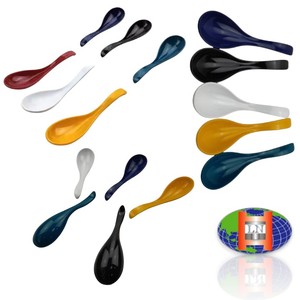 LONGNEW OEM/ODM PET Plastic Rice Soup Spoon | Traditional Asian Spoon | Custom Colors & Sizes Available | Taiwan Origin - Product Image 3