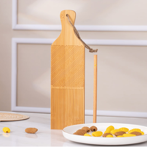 Natural wooden gnocchi board Kitchenware <b>pasta</b> board Wooden crafts Wholesale <b>pasta</b> tools At Inexpensive Price - Product Image 4
