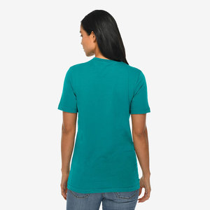 Red Essential Pure Cotton Short Sleeve Crew Neck T-Shirt Men Cotton Half Sleeve <b>Round</b> Neck T-Shirt - Product Image 4