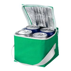 Sac isotherme promotionnel grand format pliable et portable en non-tissé, étanche, avec fermeture éclair, pour livraison de repas chauds ou froids - Product Image 1