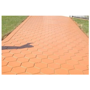 Carreaux de sol extérieurs personnalisés de style traditionnel, isolation thermique, 20 mm, 672 pièces par palette, carreaux hexagonaux en terre cuite - Product Image 1
