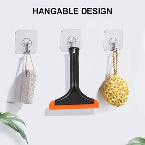 Piccolo raschietto in silicone per porte in vetro, finestre e specchi da bagno, raschietto in silicone multiuso per auto - Product Image 6