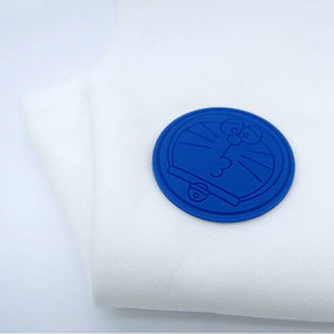 Custom 3D Embossed Logo PVC Patches Heat Press Sew Iron Rubber <b>Badges</b> for Clothing Silicone Soft Rubber PVC Patches for Garments - Product Image 6