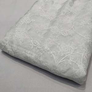 Wholesale Supply Sequin Embroidery <b>Fabric</b> Export Quality Mesh Net Garment Textile For Importers And Bulk Buyers For Sale - Product Image 2