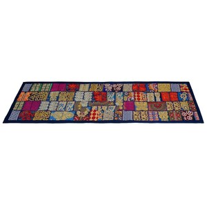 Patchwork Fabric <b>Table</b> <b>Runner</b> Ethnic Indian Style Square Mat Custom Color Logo <b>Dining</b> <b>Table</b> Decor - Product Image 2
