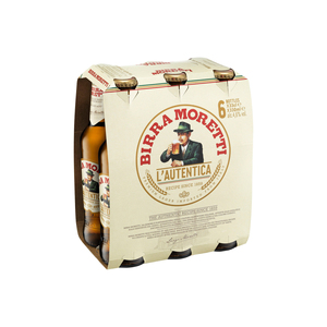 Bière Lager Italienne Premium Birra Moretti, Goût Classique et Onctueux, Fabrication Traditionnelle de Qualité, Expérience de Bière Dorée Rafraîchissante - Product Image 6