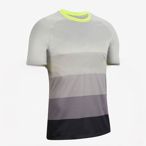 Maillot de football unisexe personnalisé imprimé par transfert thermique, 100 % polyester, tissu mesh respirant, léger, sans manches, col en V - Product Image 5