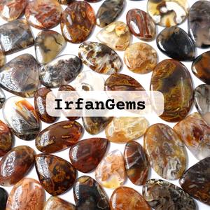 Cabochon d'agate de bâton en vrac de haute qualité Quartz naturel Marquise cristaux coupés haute visibilité pour la fabrication de bijoux inspirés - Product Image 4