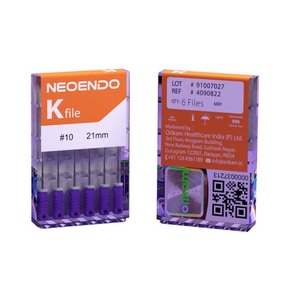 Stainless Steel K <b>Files</b> 21mm Size 10 Dental <b>hand</b> <b>files</b> for cleaning and shaping of root canal - Product Image 3