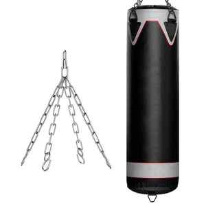 Sacs de frappe en cuir durables pour la boxe et le Muay Thai, pour l'entraînement au sable, vente en gros, grande quantité, remplissage d'eau, fabrication au Pakistan - Product Image 3