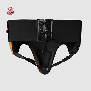 OMIKA INTERNATIONAL Protège-entrejambe de boxe professionnel unisexe - Protection en cuir résistant aux chocs pour MMA, mousse haute densité, logo personnalisé - Product Image 3