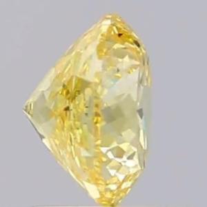 Diamante Cultivado en Laboratorio, Corte Portugués, Redondo, Color Amarillo Fantasía, Certificado por IGI, Piedra Suelta VVS, Excelente Pulido, para Joyería Fina - Product Image 2