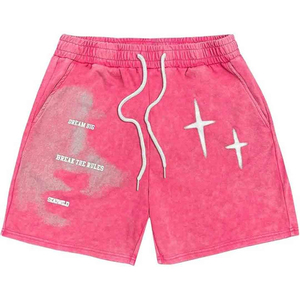 Custom Logo Men's Gym Shorts Hot Pattern Summer <b>Mesh</b> Sweat Shorts <b>Pants</b> for Jogging Swim Beach Sports Blank Jogger Shorts - Product Image 1