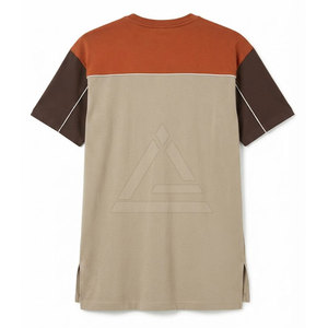 Modern <b>Men</b> <b>Longline</b> <b>T</b>-<b>Shirts</b> Relaxed Fit Cotton Streetwear Tee With Extended Length For Casual Everyday Fashion - Product Image 2