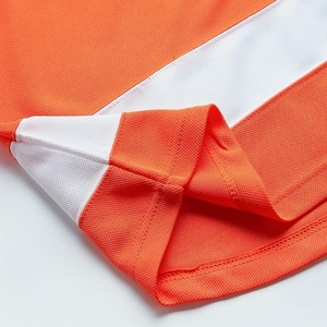 New Design Custom Blank Orange Ice Hockey Jersey Sublimation Practice Hockey Uniform Shirts Wholesale - Product Image 4