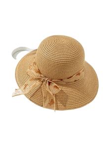 Sombrero de paja de ala ancha para mujer con cuerda adornada con flores femeninas para viajes de playa de verano buena protección solar - Product Image 5