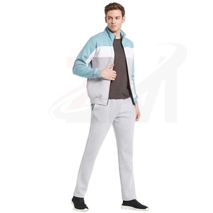Conjunto Deportivo Personalizado con Logotipo, Bloques de Color, Transpirable, Manga Larga para Hombre, Cómodo, Precio al por Mayor - Product Image 2