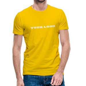 OEM Fashion Best-seller T-shirt de luxe à bas prix pour homme Col en O Couleur unie Durable T-shirt pour homme à épaules tombantes - Product Image 1