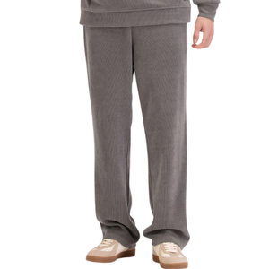 Conjunto Deportivo de 2 Piezas para Hombre, Sudadera con Capucha de Felpa Suave, Pantalones de Pierna Recta, Corte Holgado, Ropa Deportiva Casual Personalizada OEM - Product Image 5