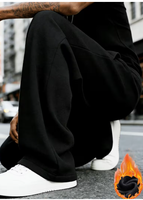 Pantalon de jogging vintage délavé à l'acide pour homme, coupe décontractée, style urbain