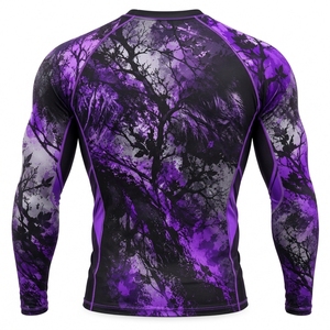 Vêtements de sport modernes pour hommes, t-shirt de compression à séchage rapide pour le surf, la natation, la gym, l'entraînement et les loisirs en plein air - Product Image 2