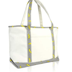 Bolsa de Mano Tipo Tote con Estampado Digital, Tejida, Ecológica, Resistente al Agua, con Logotipo Personalizado OEM, al por Mayor, Promocional - Product Image 2