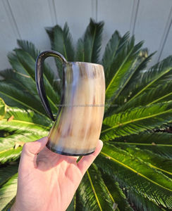 Cáliz de cerveza de cuerno de buey de Búfalo, taza de cuerno Vintage, vasos de cuerno coleccionables para uso doméstico y hotelero de proveedor indio - Product Image 6
