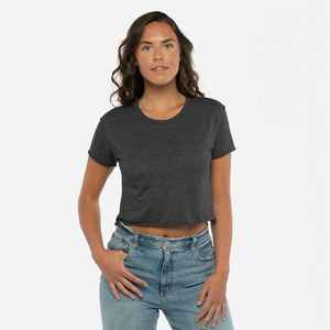 <b>Women</b> Relaxed Crop Tee Soft Comfortable Summer Daily Fashion Clothing - Product Image 4