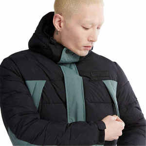 Heavyweight Two-Tone <b>Men's</b> Winter Puffer Jacket Hooded Windproof Parka <b>Thermal</b> Outdoor Padded Coat Streetwear Warm Down Jacket - Product Image 6