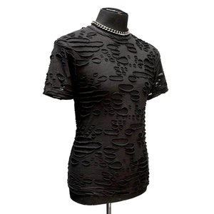 T-shirt en coton biologique unisexe décontracté à manches courtes, vêtements personnalisés en gros - Product Image 3