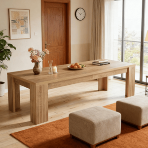 Tavolo in Legno per Laptop, Versatile Scrivania per Computer per Casa, Ufficio, Camera da Letto o Soggiorno - Product Image 5