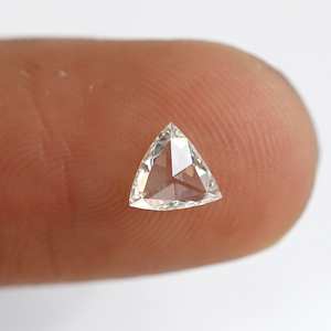 Diamante triangular de corte rosa de 0.50 quilates, certificado por IGI, cultivado en laboratorio, para la fabricación de joyas, piedras sueltas de proveedor indio a bajo precio. - Product Image 6